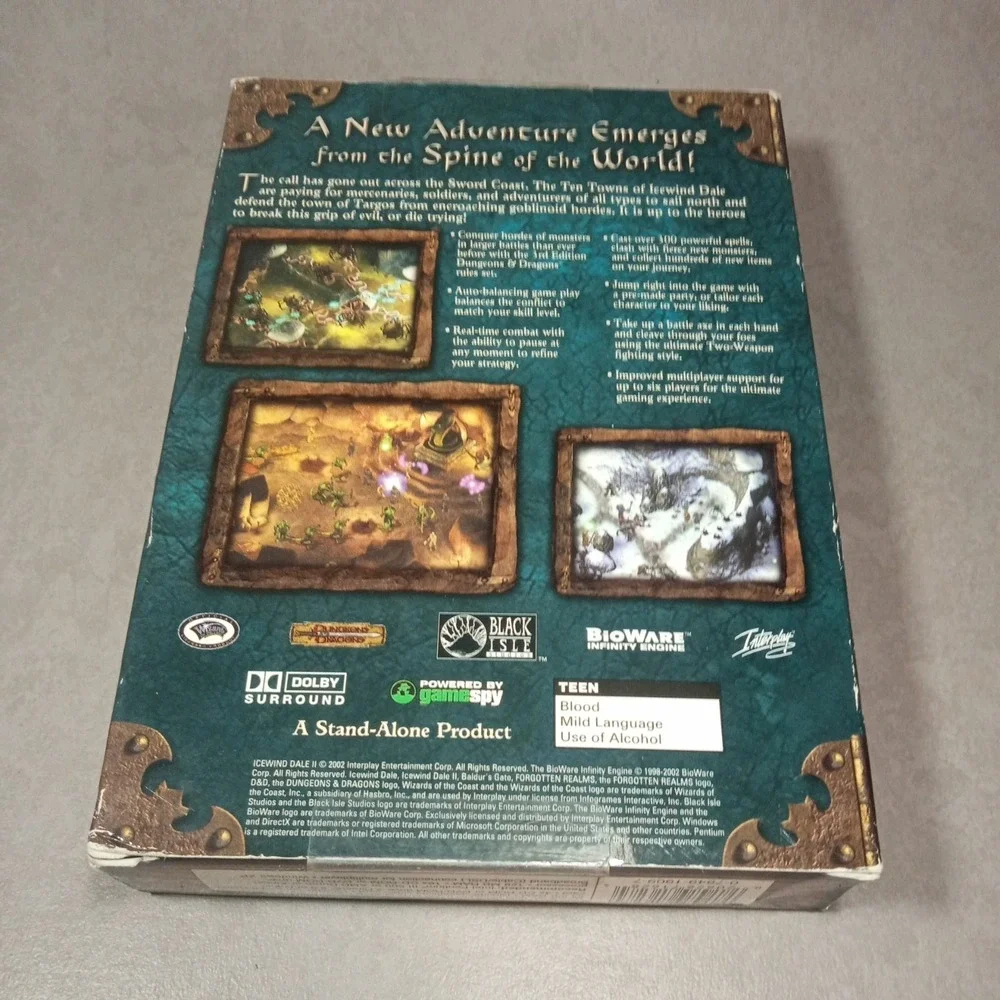 Icewind Dale II (PC, 2002) -BRAND NEW